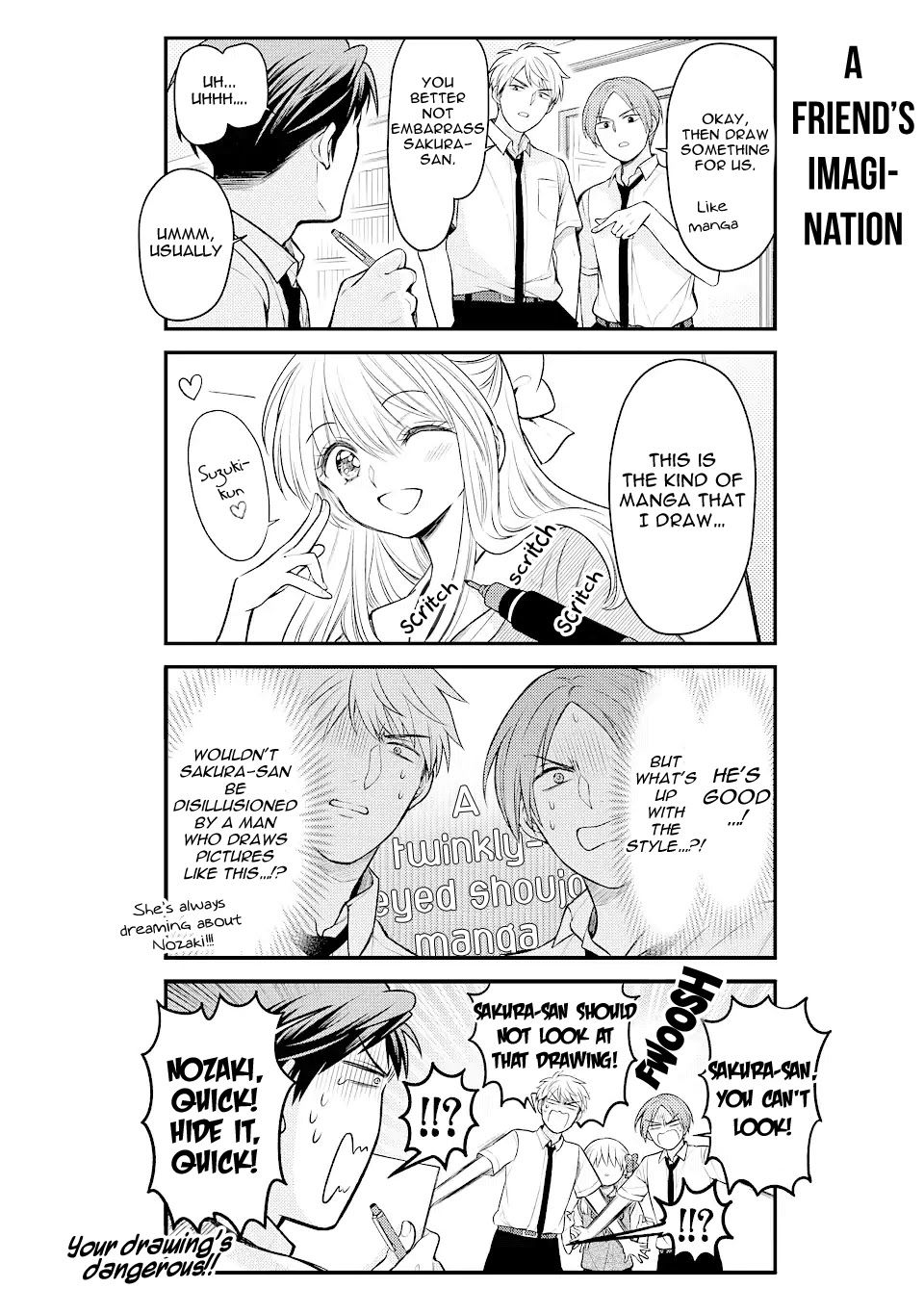 Gekkan Shojo Nozaki-kun Chapter 130 12